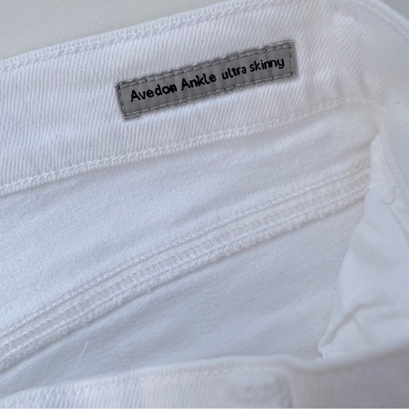 Citizens of Humanity Women's Avedon Ultra Skinny Jean in Optic White Size 29 EUC - Picture 6 of 11
